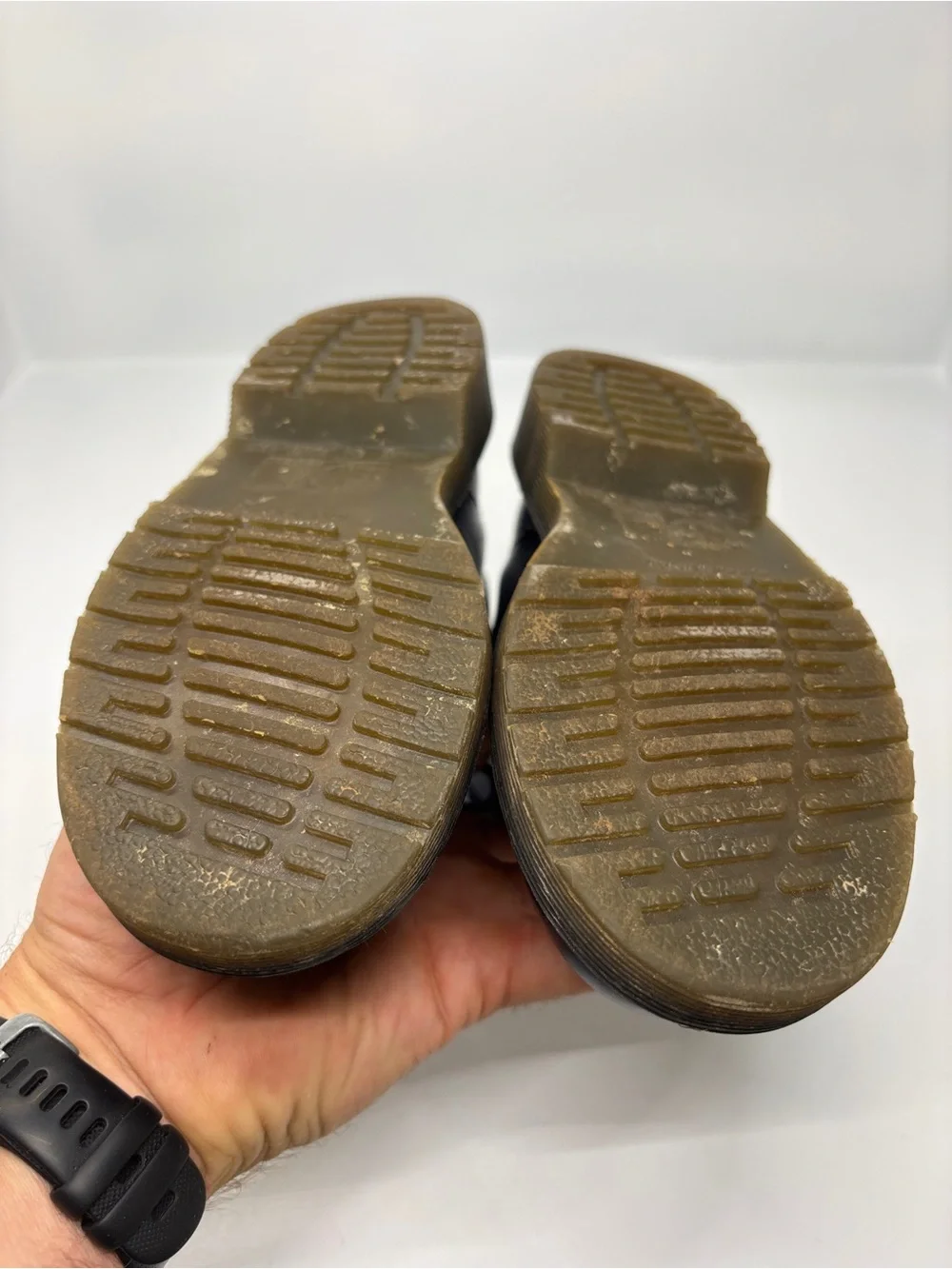Dr. Martens Made in England 1460 Navy Blue 8-Eye Boots Kids 13